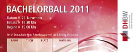 Ticket Bachelorball 2011