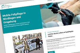 Screenshot: Fußpflege Sabine Storr